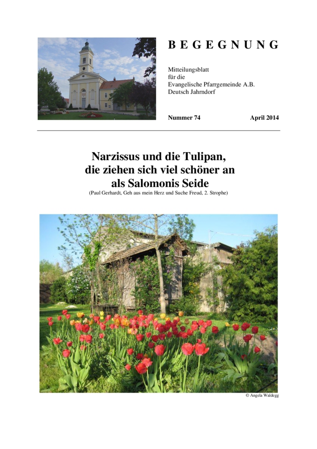 Gemeindebrief Deutsch Jahrndorf 2014 02