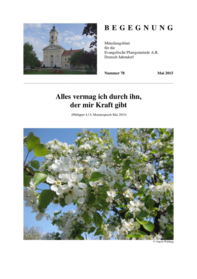 Gemeindebrief Deutsch Jahrndorf 2015 02