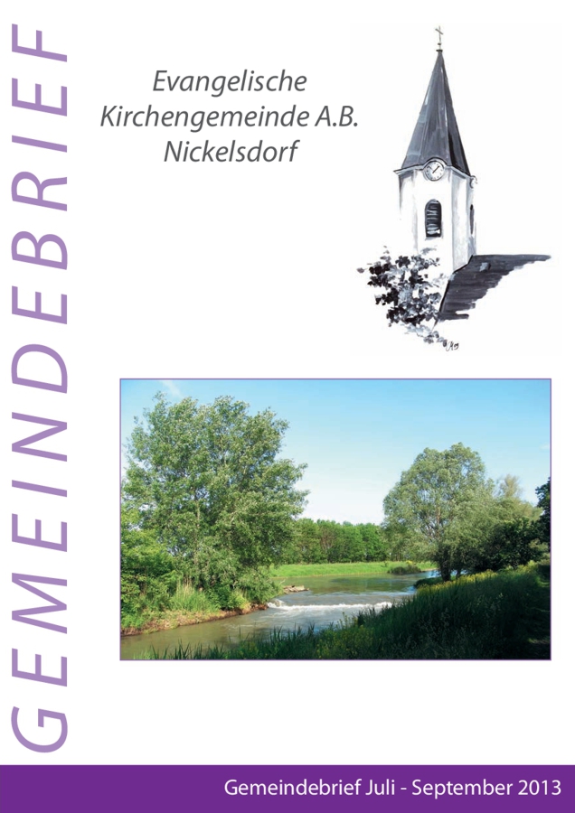 Gemeindebrief Nickelsdorf 2013 03
