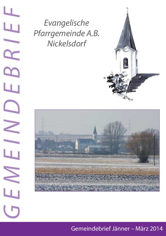Gemeindebrief Nickelsdorf 2014 01