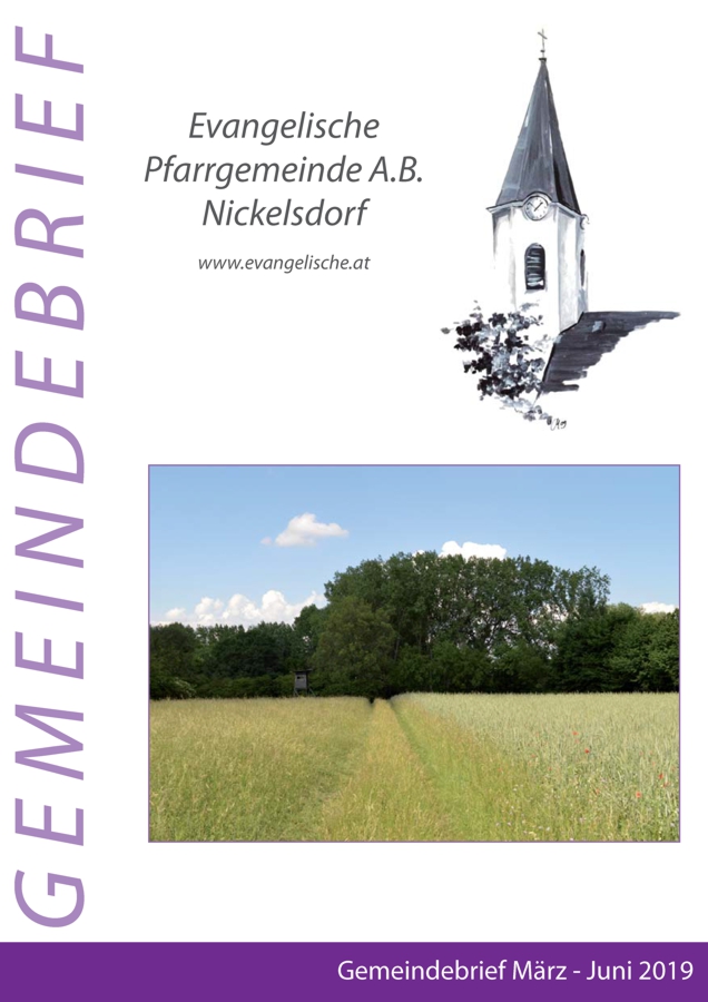 Gemeindebrief Nickelsdorf 2019 01