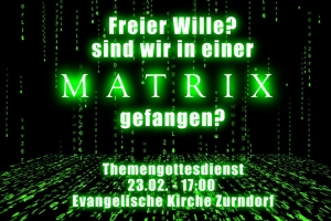 Einladung zum Themengottesdienst